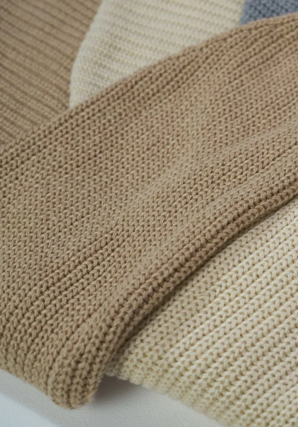 Sweter z wełny merino — Beżowy